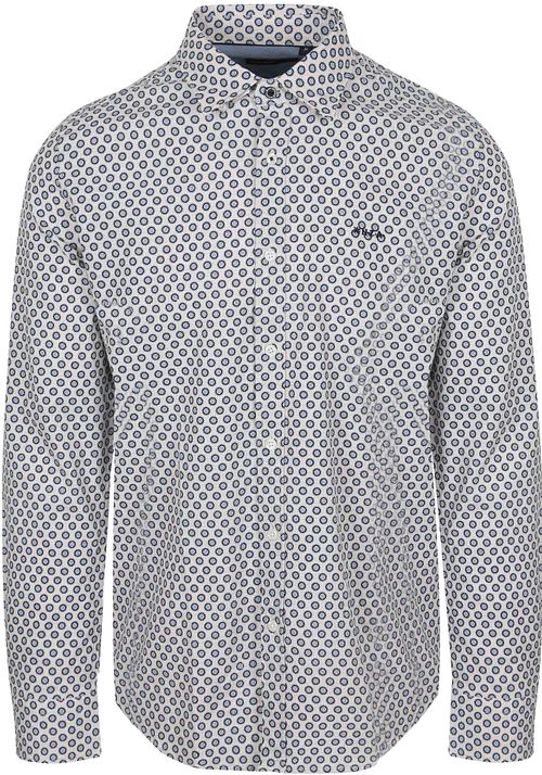 NZA Hemd Jaden Leinen Blend Blau Product