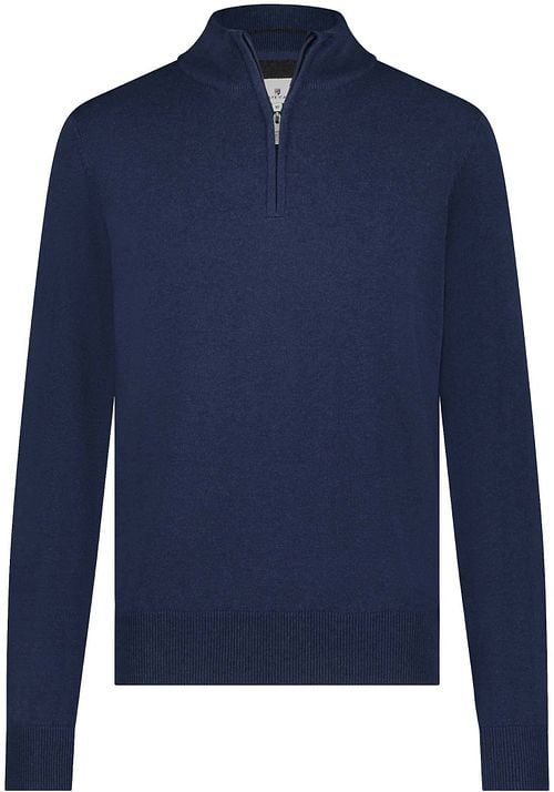 State Of Art Half Zip Trui Estate Donkerblauw Product