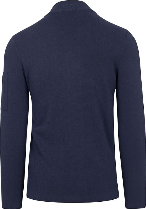 Suitable Cardigan Curtis Navy Product / Achterkant