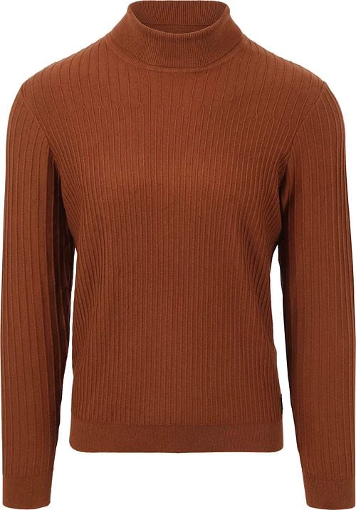 Blue Industry Turtleneck Mix Wool KBIW21 Brown Product