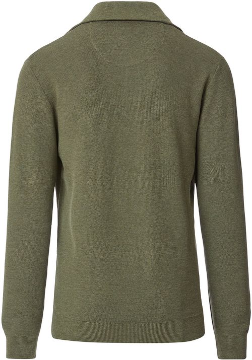Casa Moda Halfzip Pullover Green Product / Achterkant
