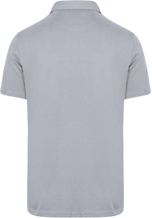 King Essentials The James Polo Gris Product / Achterkant