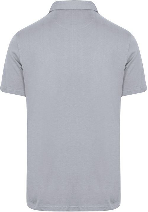King Essentials The James Polo Shirt Grey Product / Achterkant