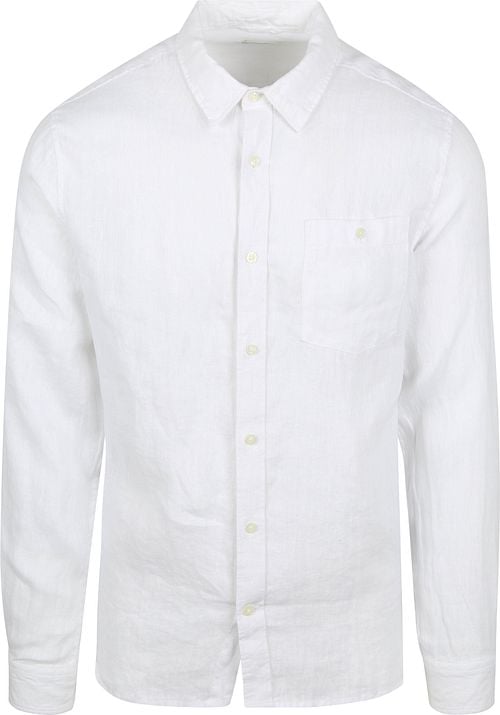 KnowledgeCotton Apparel Shirt Linen White Product