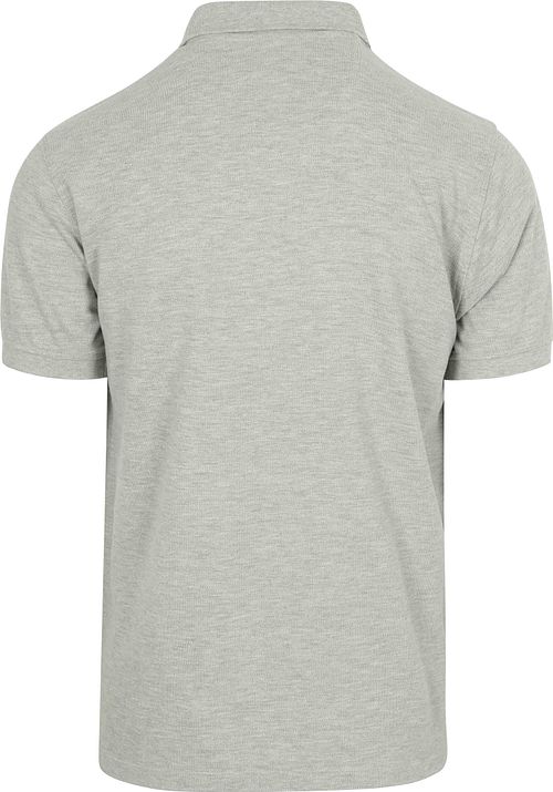 McGregor Piqué Poloshirt Grau Product / Achterkant