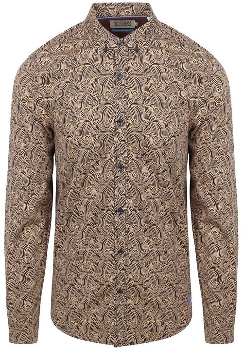 Scotch and Soda Shirt Print Beige Product