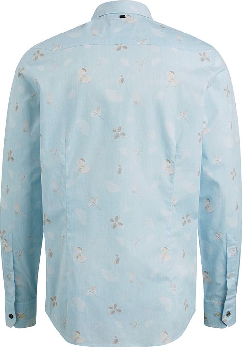 Vanguard Chemise Impression Bleu Clair Product / Achterkant
