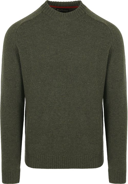 Barbour Grangetown Pull Laine Vert Olive Product