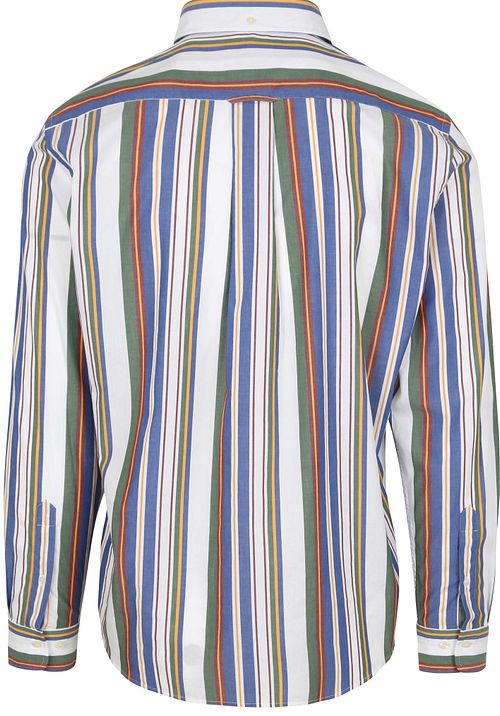 Gant Casual Shirt Stripe Multicolour Product / Achterkant