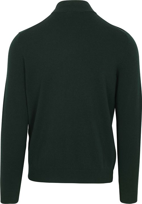 Steppin' Out Half Zip Pullover Merino Wool Caccia Green