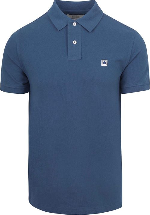 King Essentials The Rene Polo Shirt Indigo Product