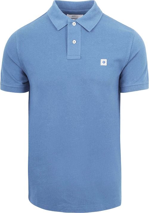 King Essentials The Rene Poloshirt Mid Blauw Product