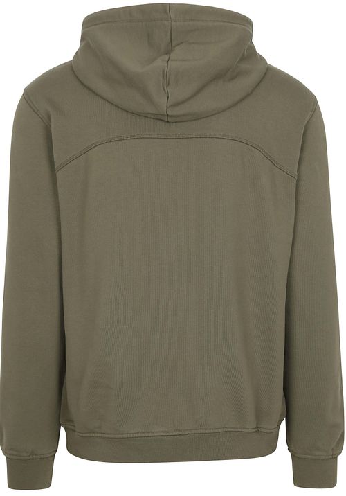 Napapijri Badge Hoodie Vert Olive Product / Achterkant