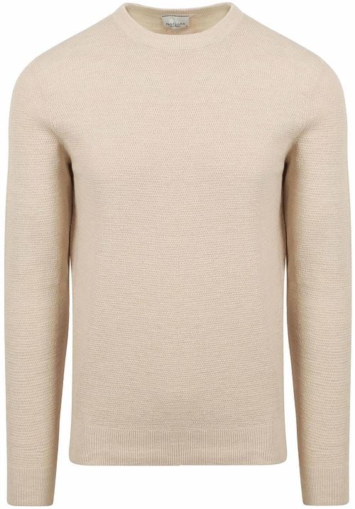 Profuomo Pullover Textured Ecru Product