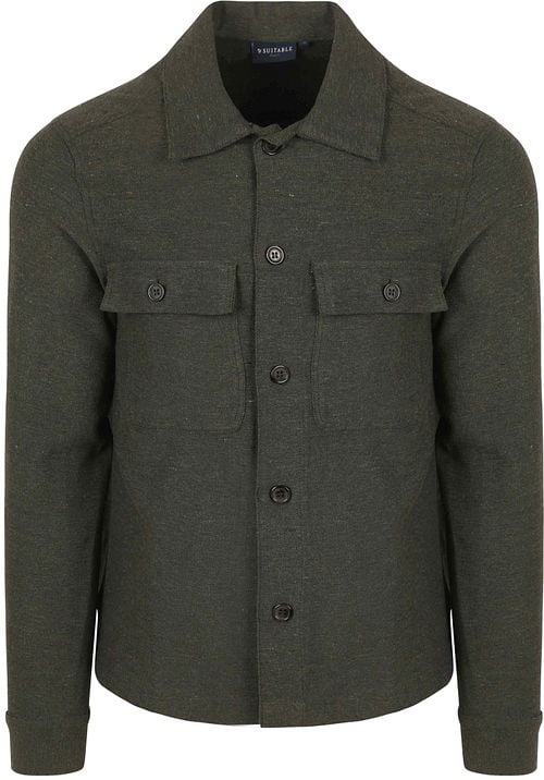 Suitable Drop Loop Overshirt Army Green Product