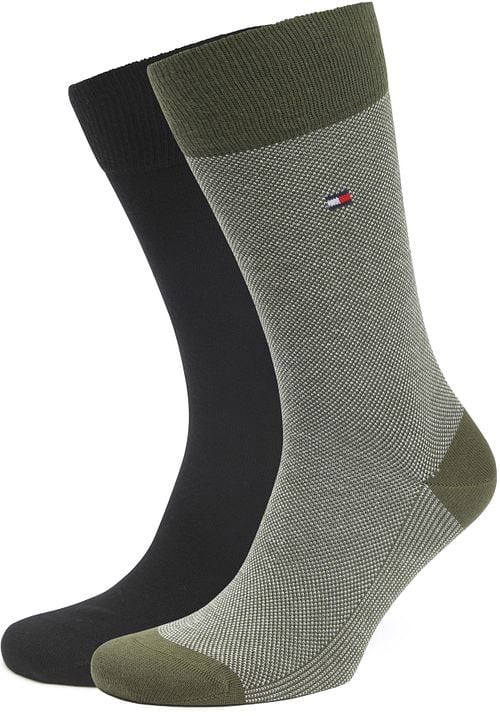 Tommy Hilfiger 2-Pair Socks Birdseye Green