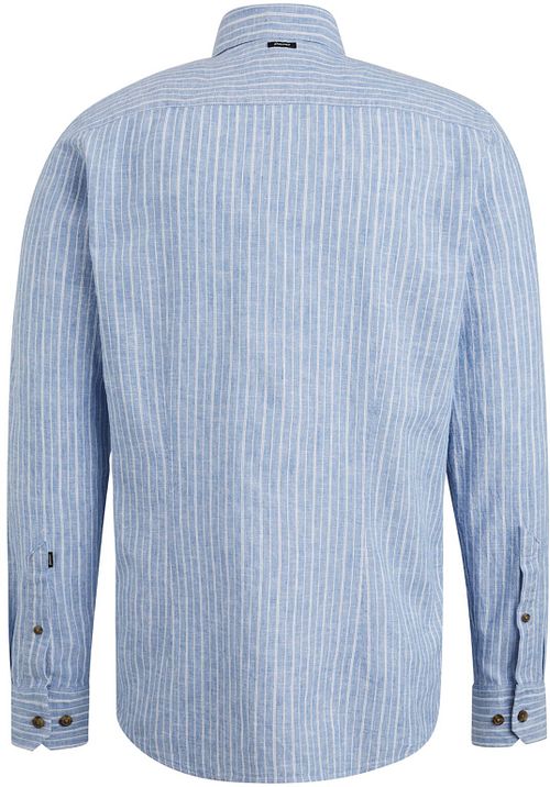 Vanguard Linen Shirt Stripes Blue Product / Achterkant