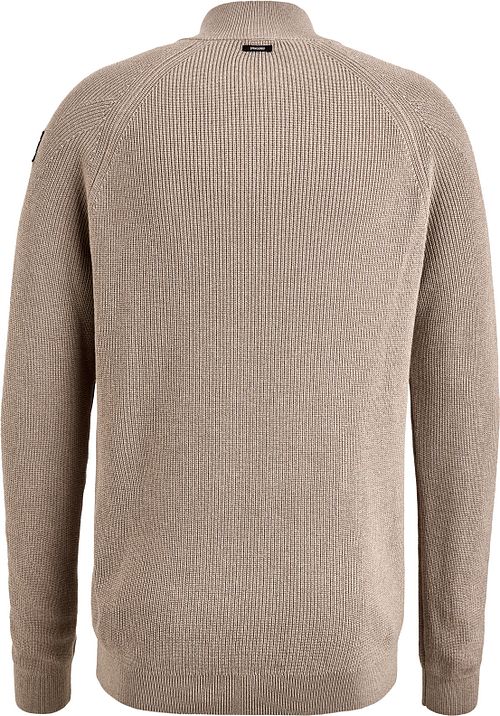 Vanguard Pullover Half Zip Beige Product / Achterkant