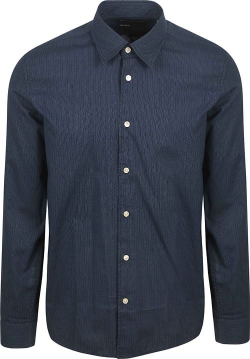 Marc O'Polo Overhemd Print Navy Product