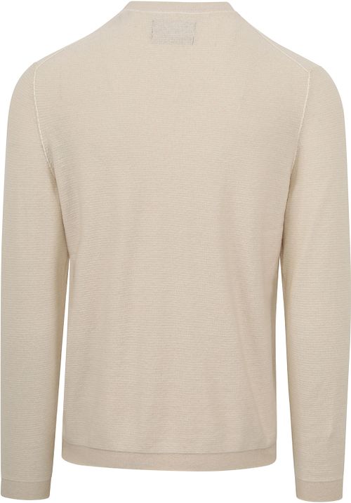 Marc O'Polo Sweater O-neck Ecru Product / Achterkant