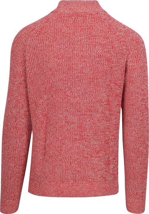 NZA Half Zip Pullover Drake Rot Product / Achterkant