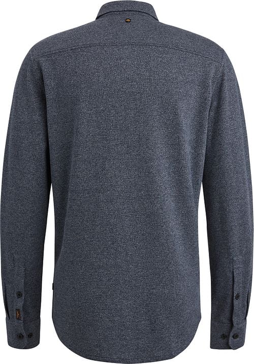 PME Legend Overhemd Melange Blauw Product