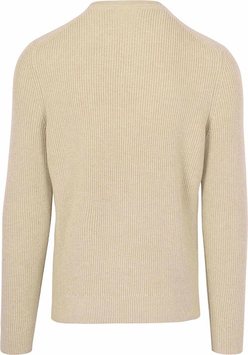 Suitable Pullover Wool Blend Ecru Product / Achterkant
