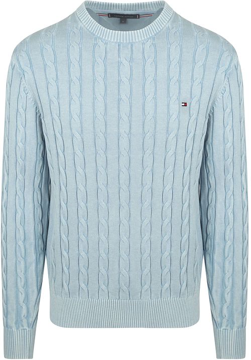 Tommy Hilfiger Pullover Cable Hellblue Product