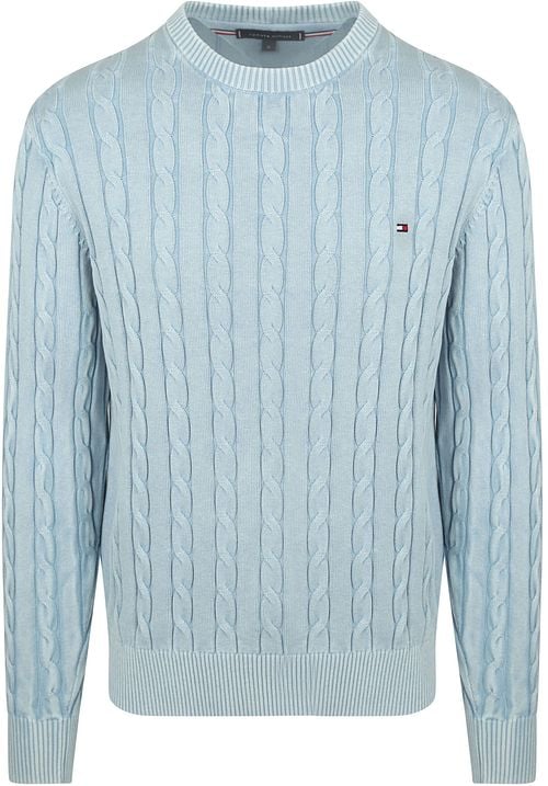 Tommy Hilfiger Pullover Cable Light Blue Product