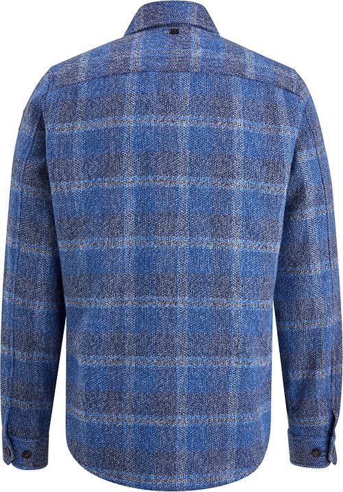 Vanguard Overshirt Brushed Checks Blue Product / Achterkant