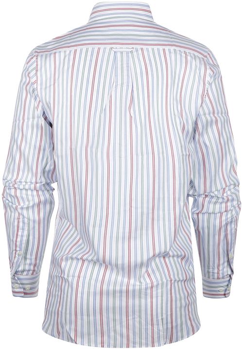 Steppin' Out Shirt Oxford Stripe Multicolour Product / Achterkant