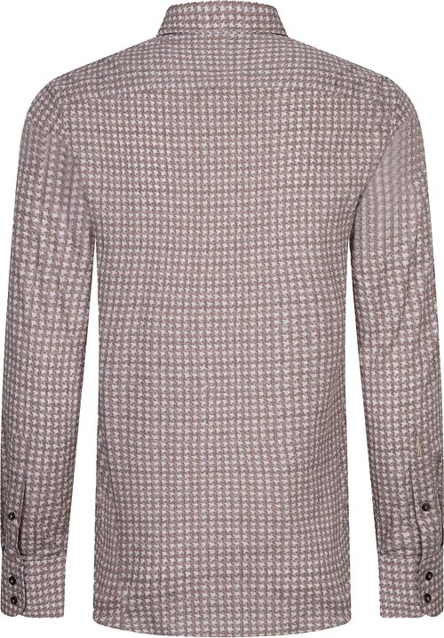 Cavallaro Cecilio Shirt Taupe Product / Achterkant