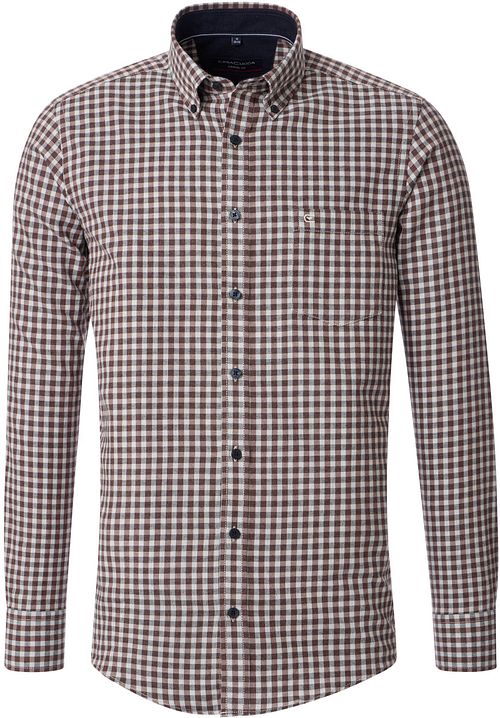 Casa Moda Chemise Marron A Carreaux Product