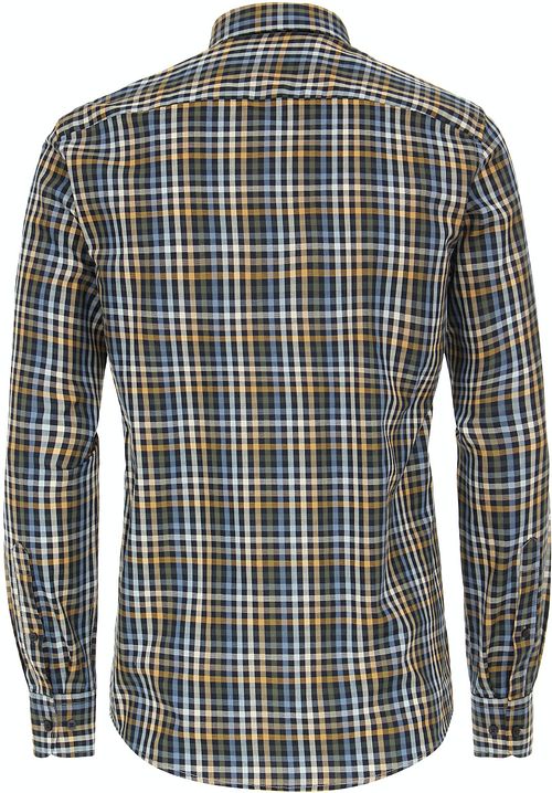 Casa Moda Casual Shirt Checks Navy Product / Achterkant