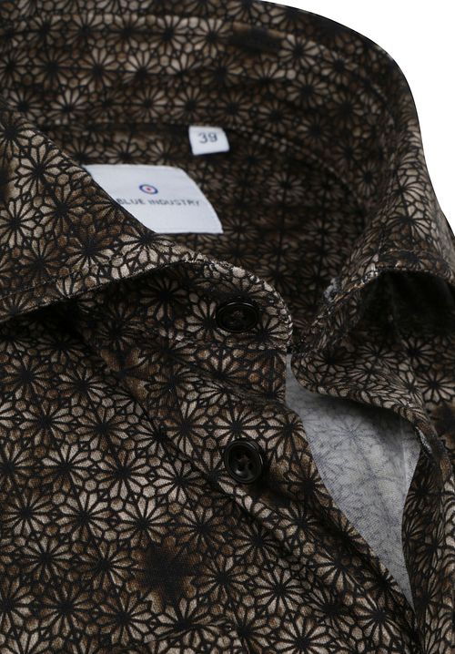 2721.22 Brown/Black Print