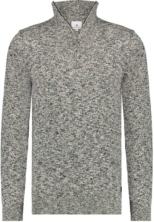 State Of Art Half Zip Melange Dark Blue Product
