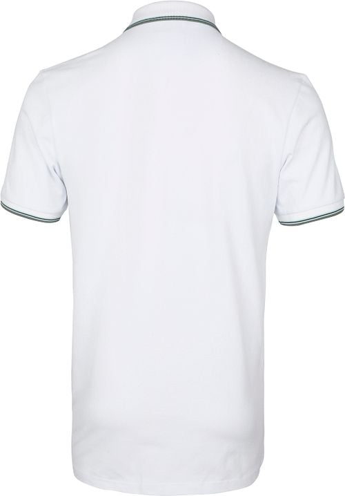 Suitable Poloshirt Jesse Weiß Product / Achterkant