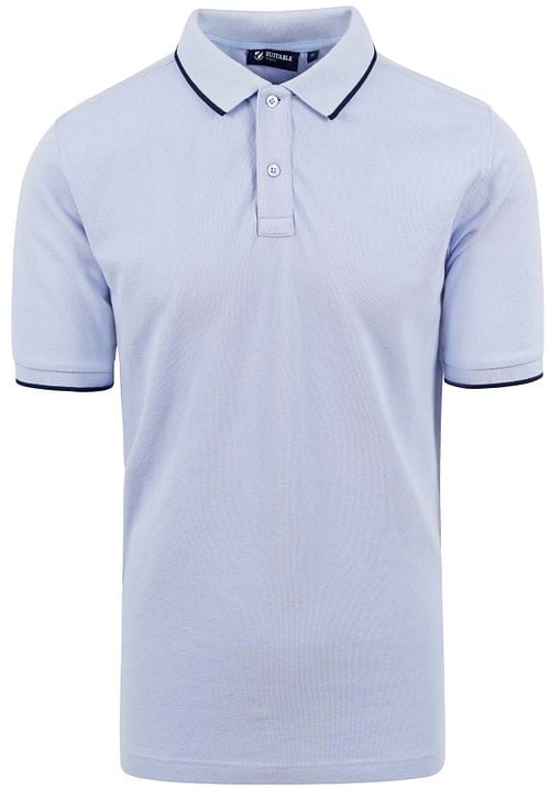 Suitable Respect Poloshirt Tip Ferry Hellblau Product