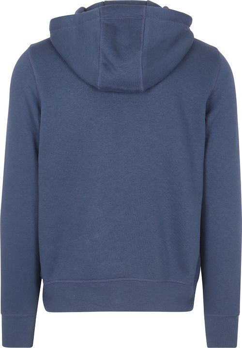 Tommy Hilfiger Core Hoodie Mid Blue Product / Achterkant