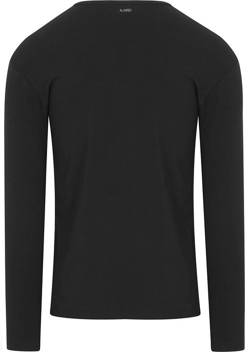Alan Red Olbia Longsleeve T-shirt Black Product / Achterkant