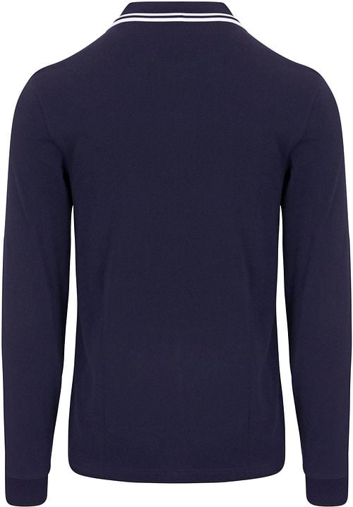 Fred Perry Longsleeve Polo Navy 238 Product / Achterkant