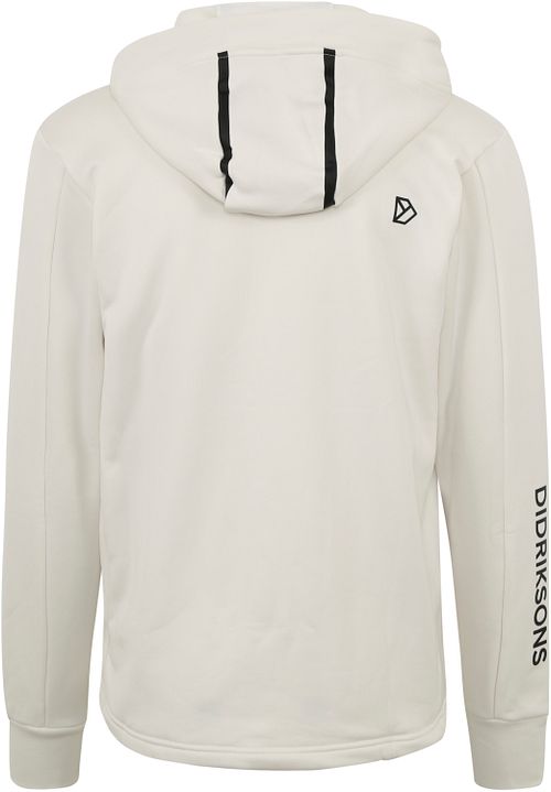 Didriksons Cardigan Acke Blanc Cassé Product / Achterkant