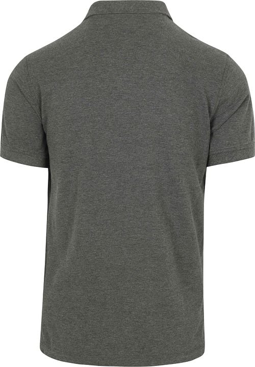 McGregor Polo Piqué Anthracite Product / Achterkant