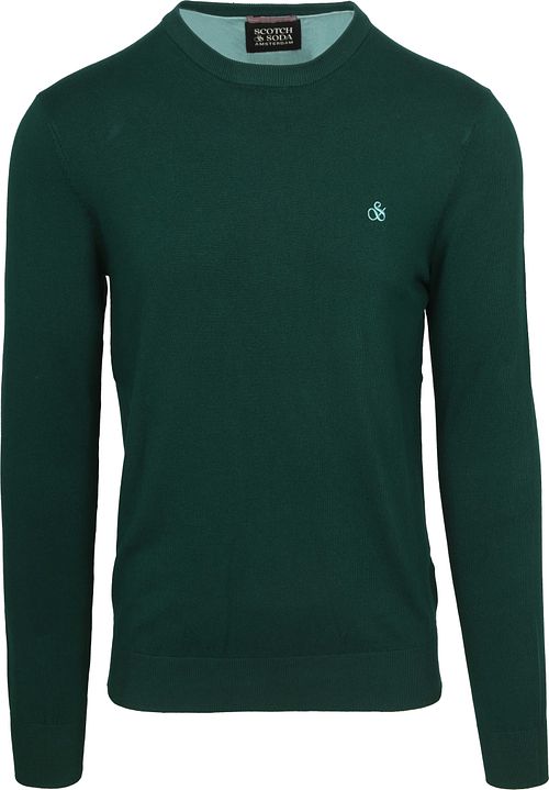 Scotch and Soda Pull Essential Vert Foncé Product