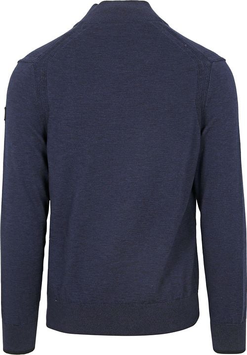 State Of Art Half Zip Pullover Navy Product / Achterkant