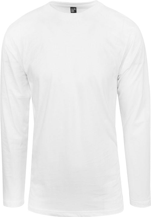 Alan Red T-shirt Virginia White Longsleeve 2-pack Product