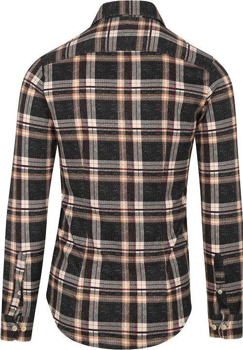 Blue Industry Shirt Checkered Grey Product / Achterkant