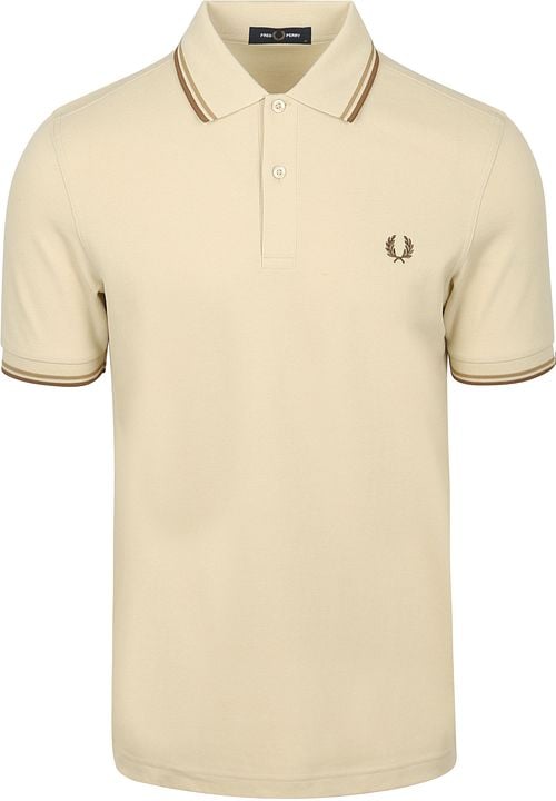 Fred Perry Polo Twin Tipped M3600 Beige Product