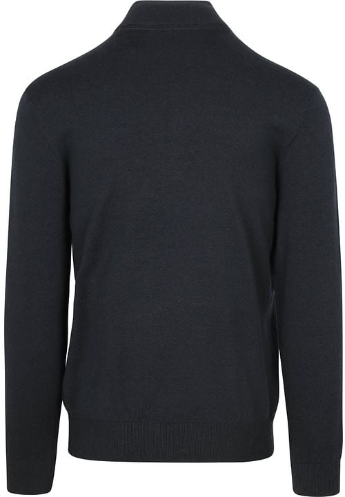 No Excess Half Zip Pullover Navy Product / Achterkant
