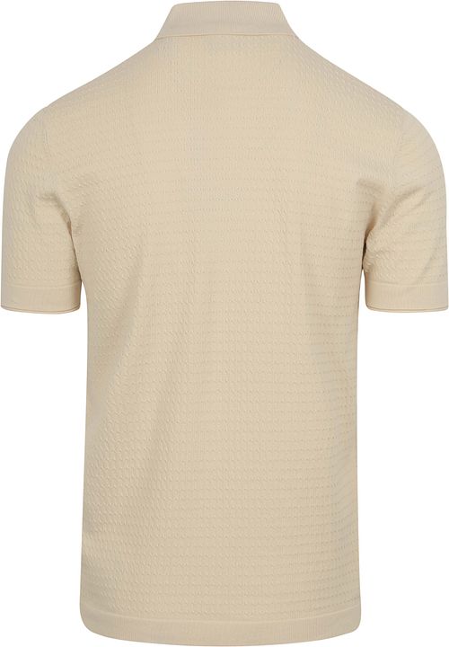 No Excess Shirt Structure Ecru Product / Achterkant